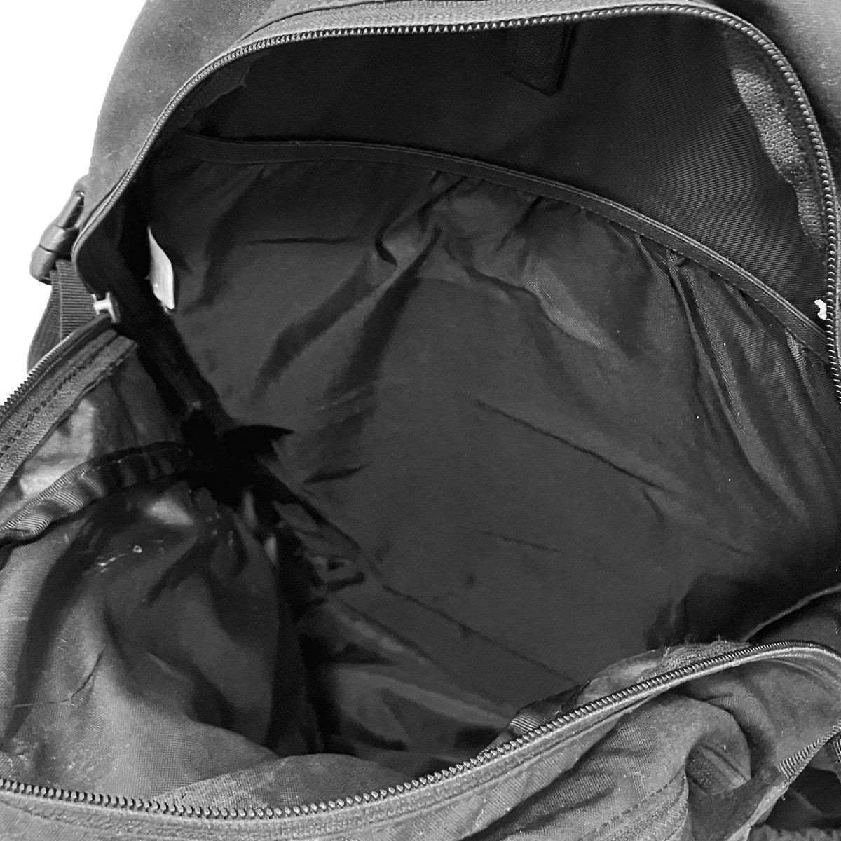 The North Face Vostok Nylon Backpack Black 50cm Rucksack Japan
