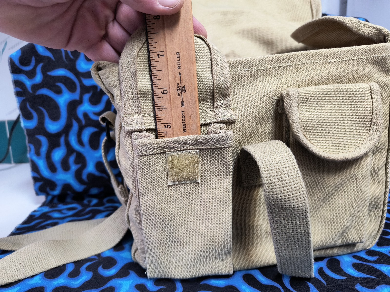 FOUR PACK Green Fox Cargo Canvas Bags FREE SHIPPING