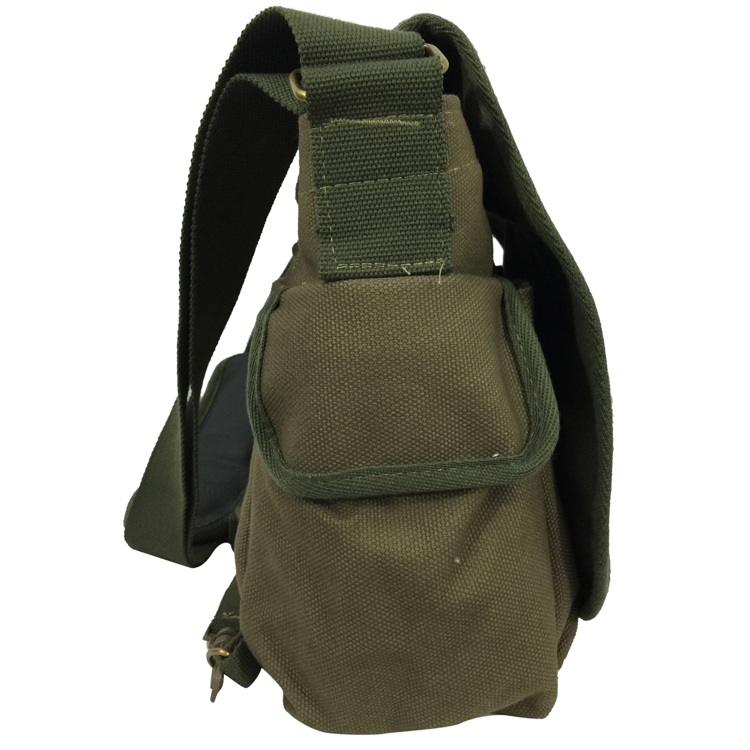 K-Cliffs 13.5″ Heavy Duty 100% Canvas Laptop Messenger Bag