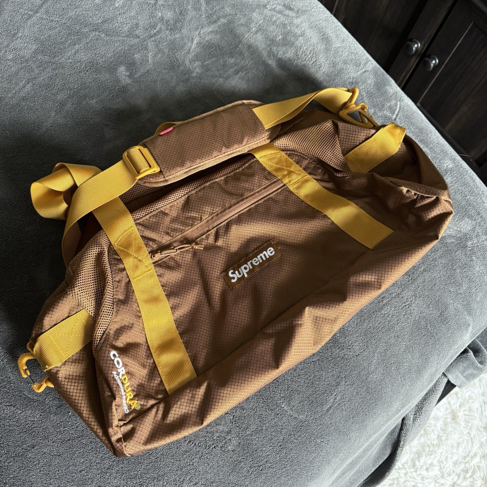 Supreme Duffle Bag (SS22) Brown