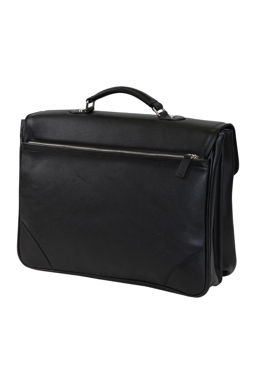 Leather Briefcase Luxury Medium Case Soft Full Grain Leather HANDMADE TO ORDER
