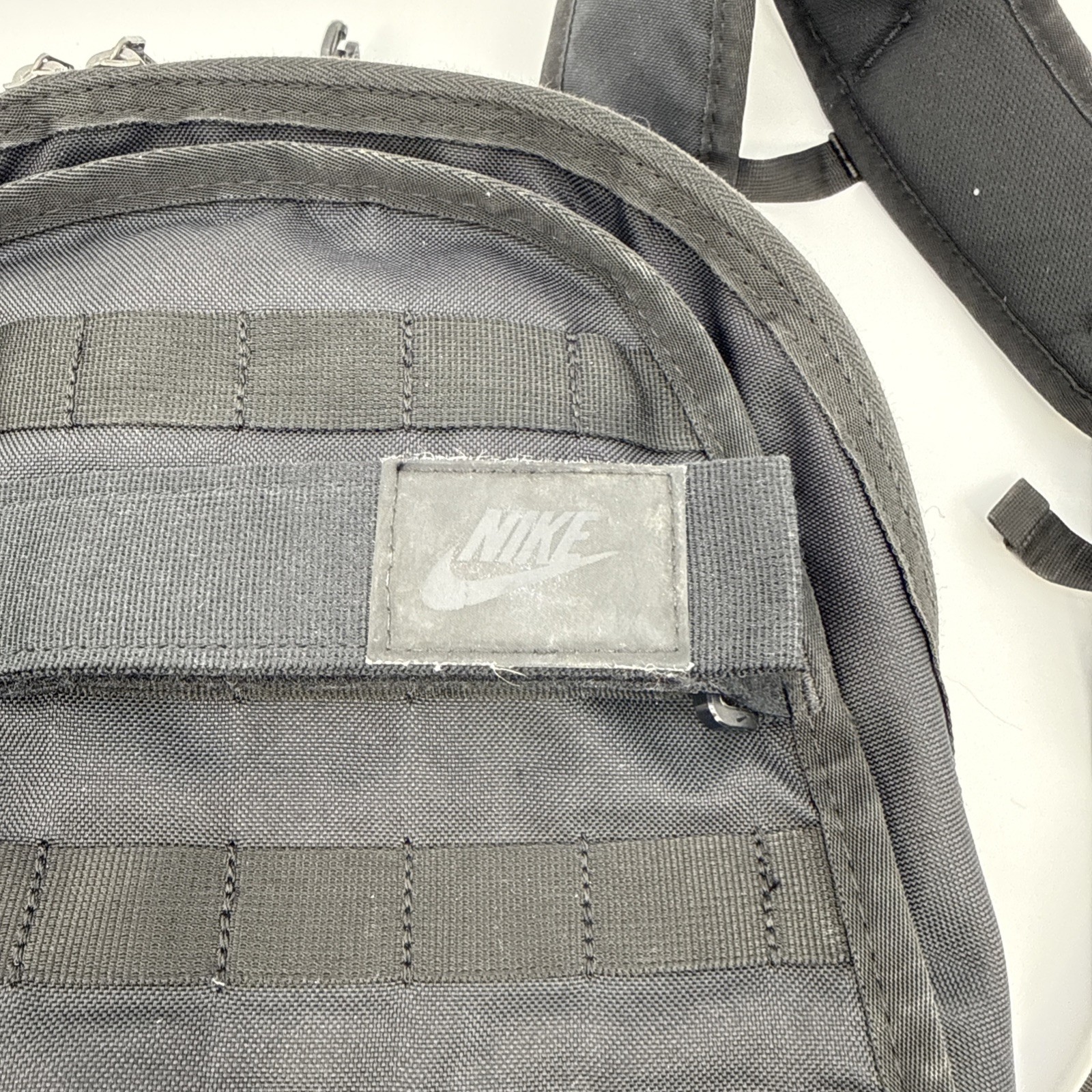 Nike Sportswear RPM Backpack Black Molle Webbing Ruck Sack Book Bag Large
