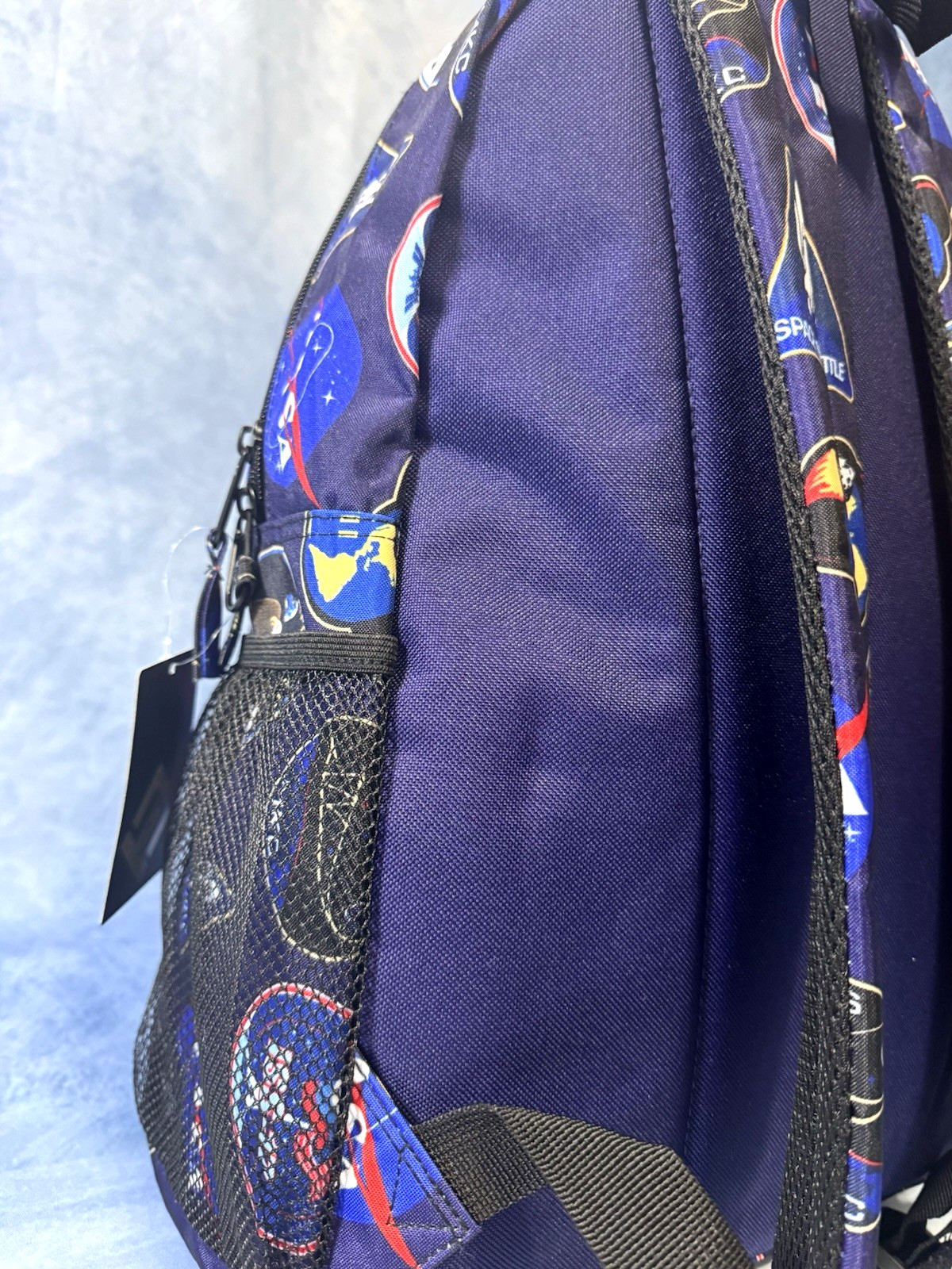 NASA Backpack Bioworld Apollo 11 Space Shuttle Patch Travel Book Bag