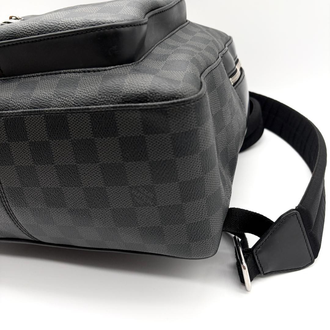 LOUIS VUITTON LV SHW Josh Backpack N41473 Damier Graphite Black