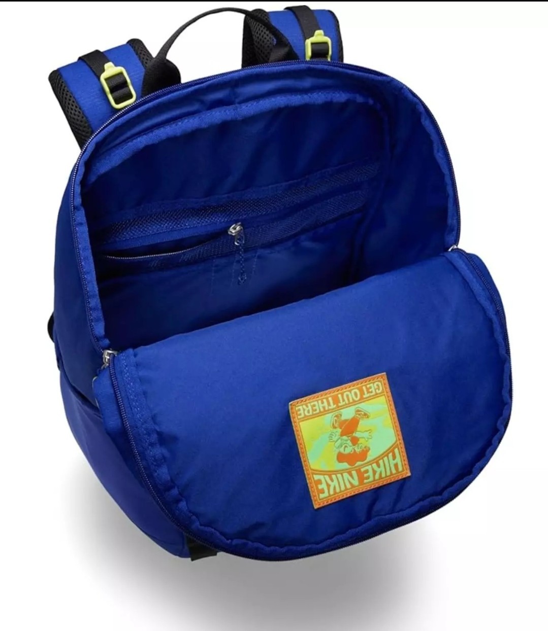 Nike Backpack (27L) DJ9677-455 Deep Royal Blue/Black/Atomic Green Adult Kids