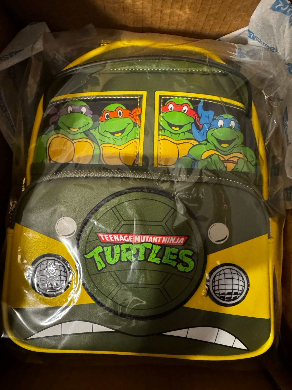 Loungefly Exclusive Teenage Mutant Ninja Turtle Backpack Van Party Wagon