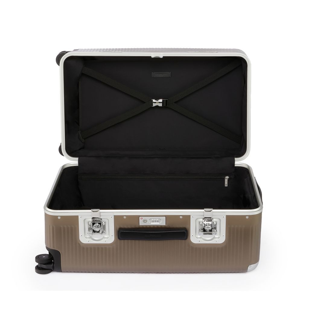 FPM Milano Bank Light Spinner, Made in Italy, Matte Almond Medium Trunk U1