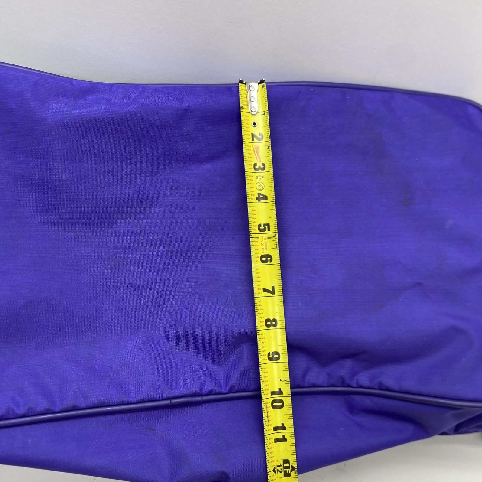 VTG 90s Sammies/Samsonite Large Oversized Duffle Bag Y2K Purple Teal Color Block