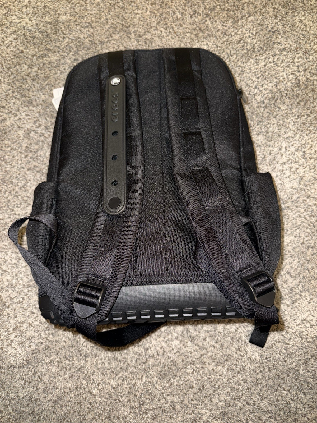 Crocs Classic Backpack Black – Jibbitz Compatible Laptop Bag School Work