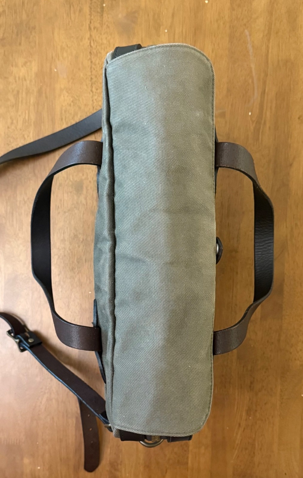 Filson 256 Original Briefcase EXCELLENT CONDITION Otter Green USA Leather