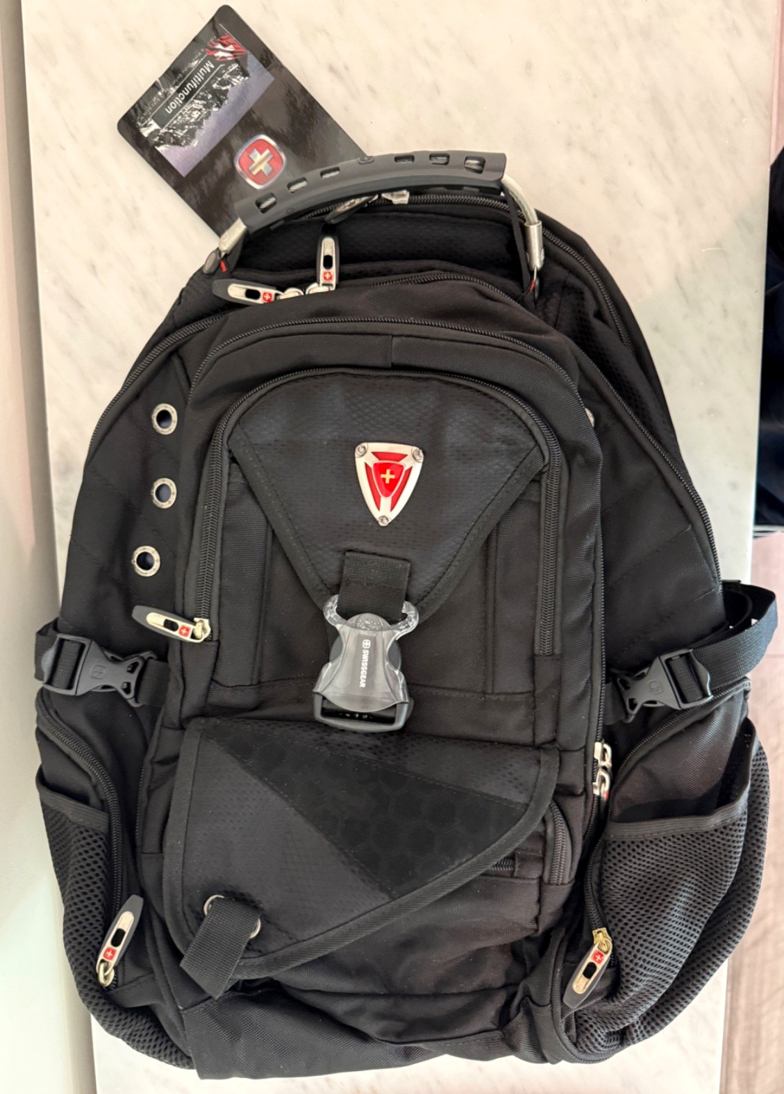 Swissgear Multifunction 17″ Laptop Bag Waterproof & Airflow Design – New w/ Tags
