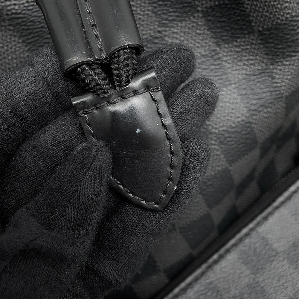 LOUIS VUITTON Zach Backpack Damier Graphite Noir N40005