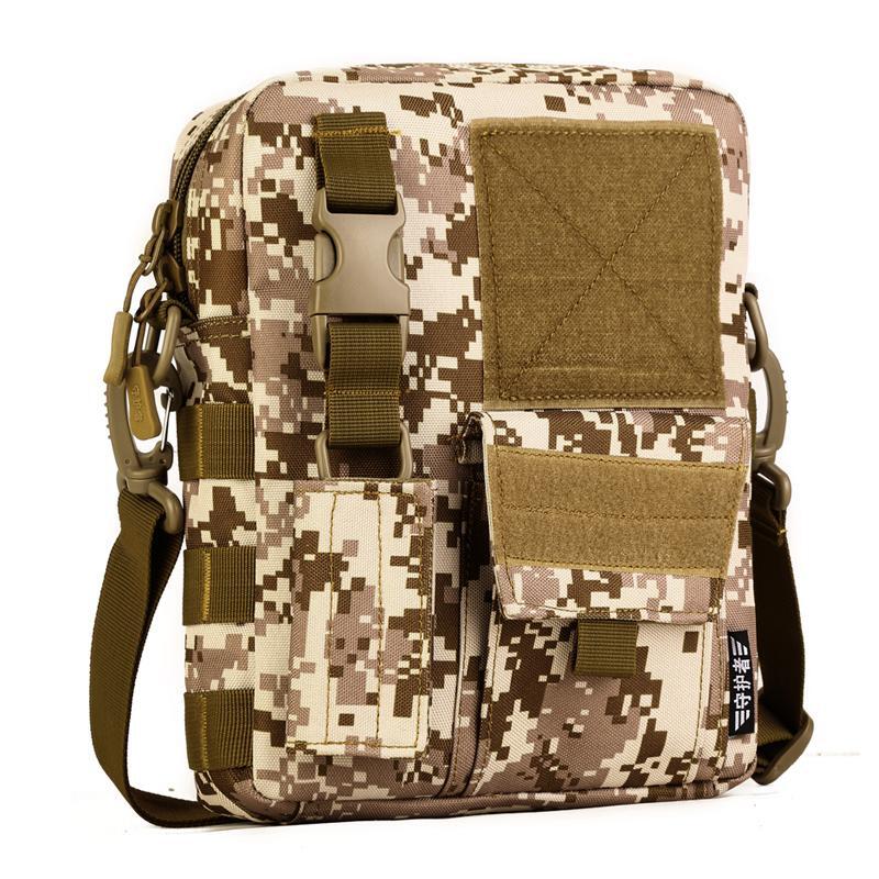 Outdoor Small Canvas Messenger Bag Tactical Classic Vintage Shoulder Casual Pack