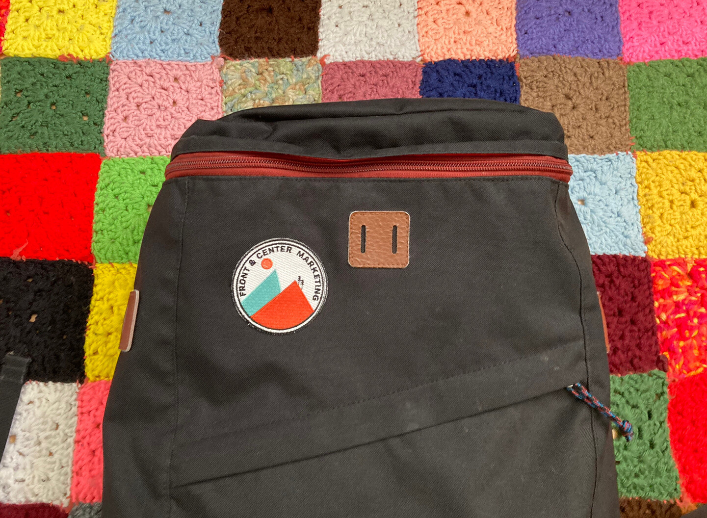 PATAGONIA Backpack Toromiro Pack Nylon Black Red Brown STY 48015 Bag RARE