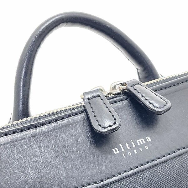 ■Authentic ACE ultima TOKYO Westio 3-Way Sling Bag Leather Black ACE ultima