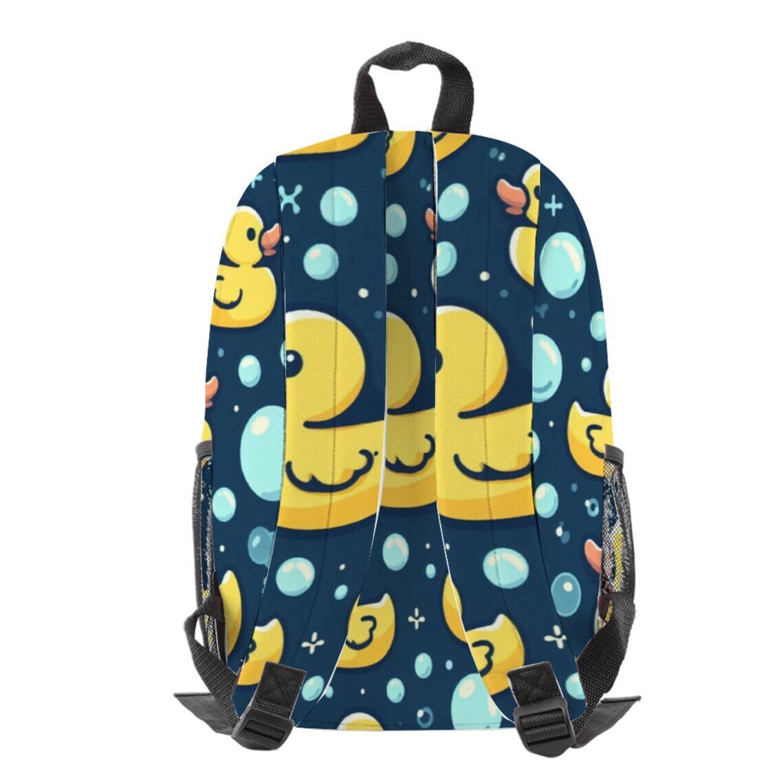 Rubber Ducks And Bubbles AOP Backpack Travel Backpack 17.3″ x 10.2″ x 5.9″