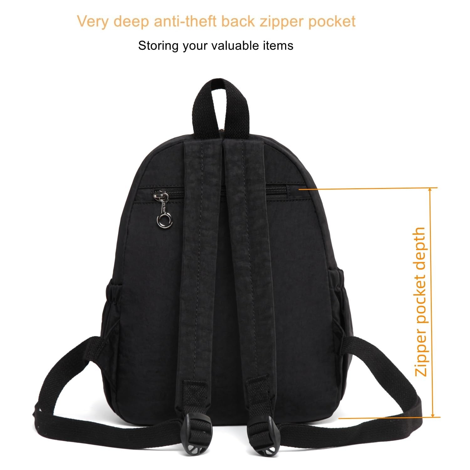 Mini Lightweight 11.8 Inch Backpack Durable Travel Hiking Women and Girls Sma…