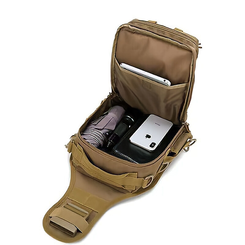 Outdoor Mens Backpack Tactical Sling Shoulder Bag Molle Travel Chest Pack Hiking