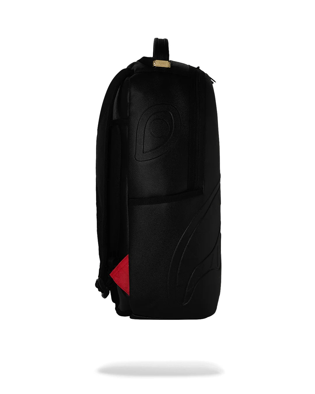 Sprayground Brick Gold Drip Backpack🔥Black Embossed Bookbag Large School Bag