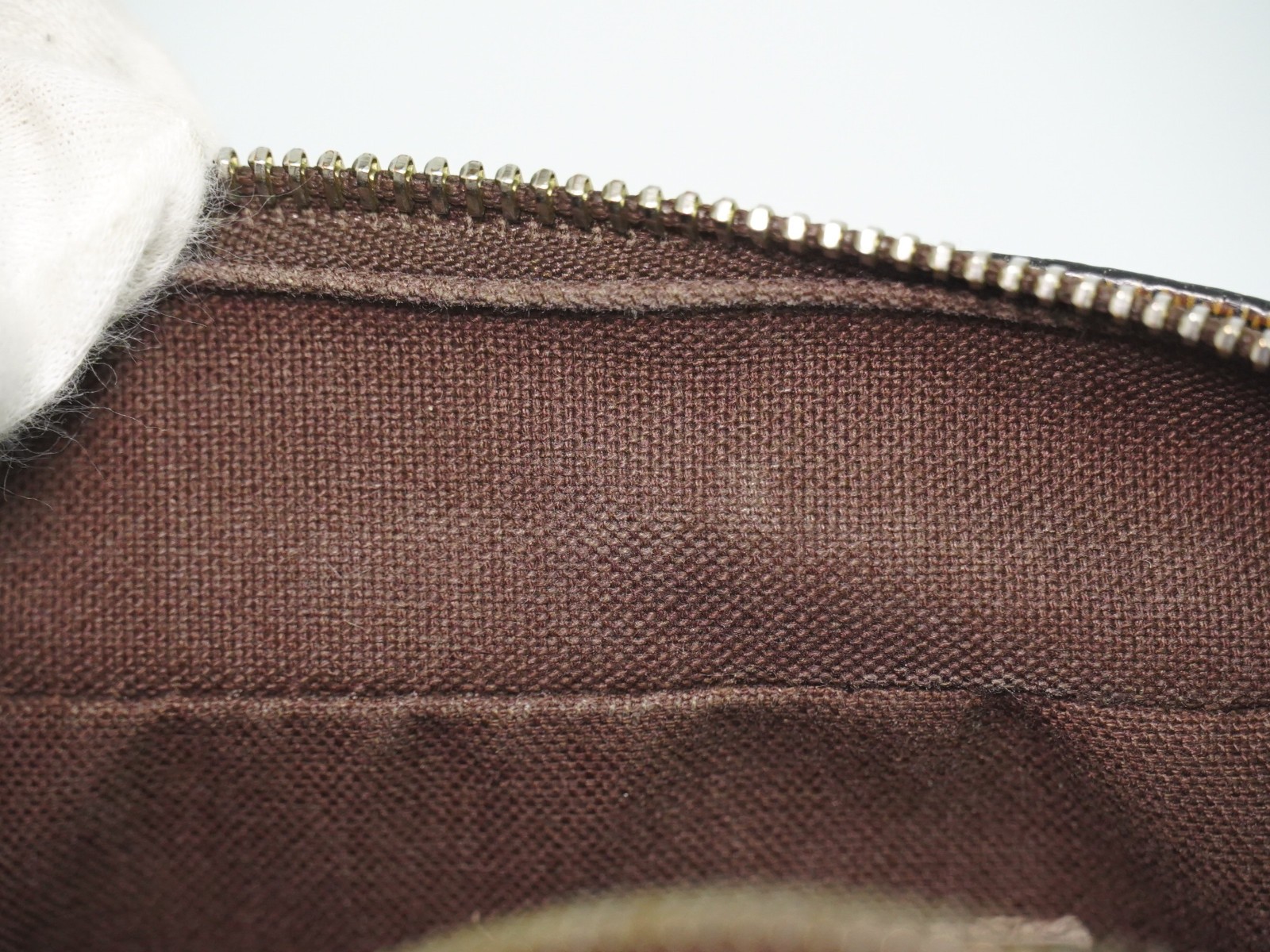 Louis Vuitton Olav PM N41442 Damier Ebene Canvas Crossbody Bag Brown