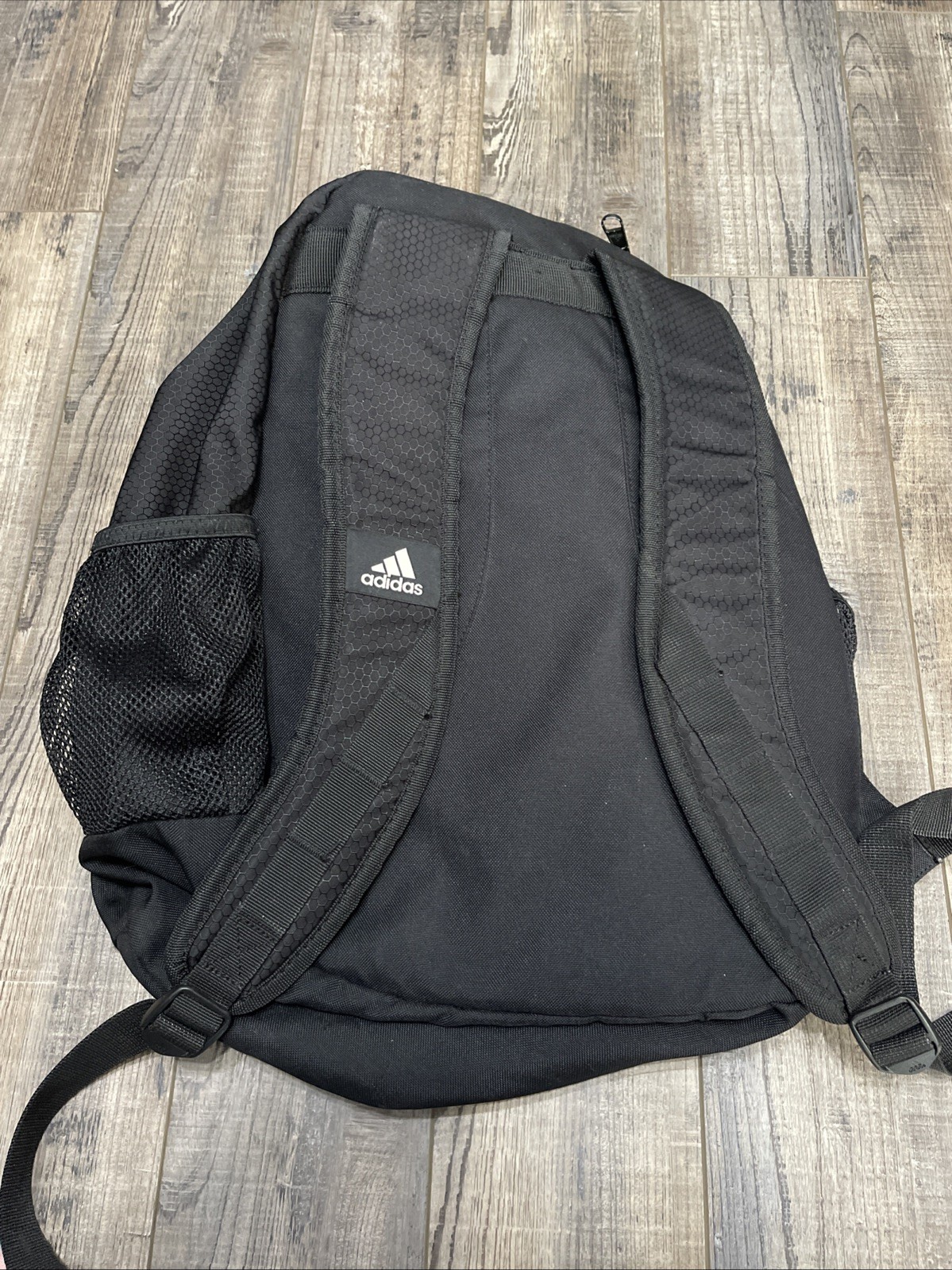 Mens Adidas Black Backpack Large Lots Of Storage See Photos