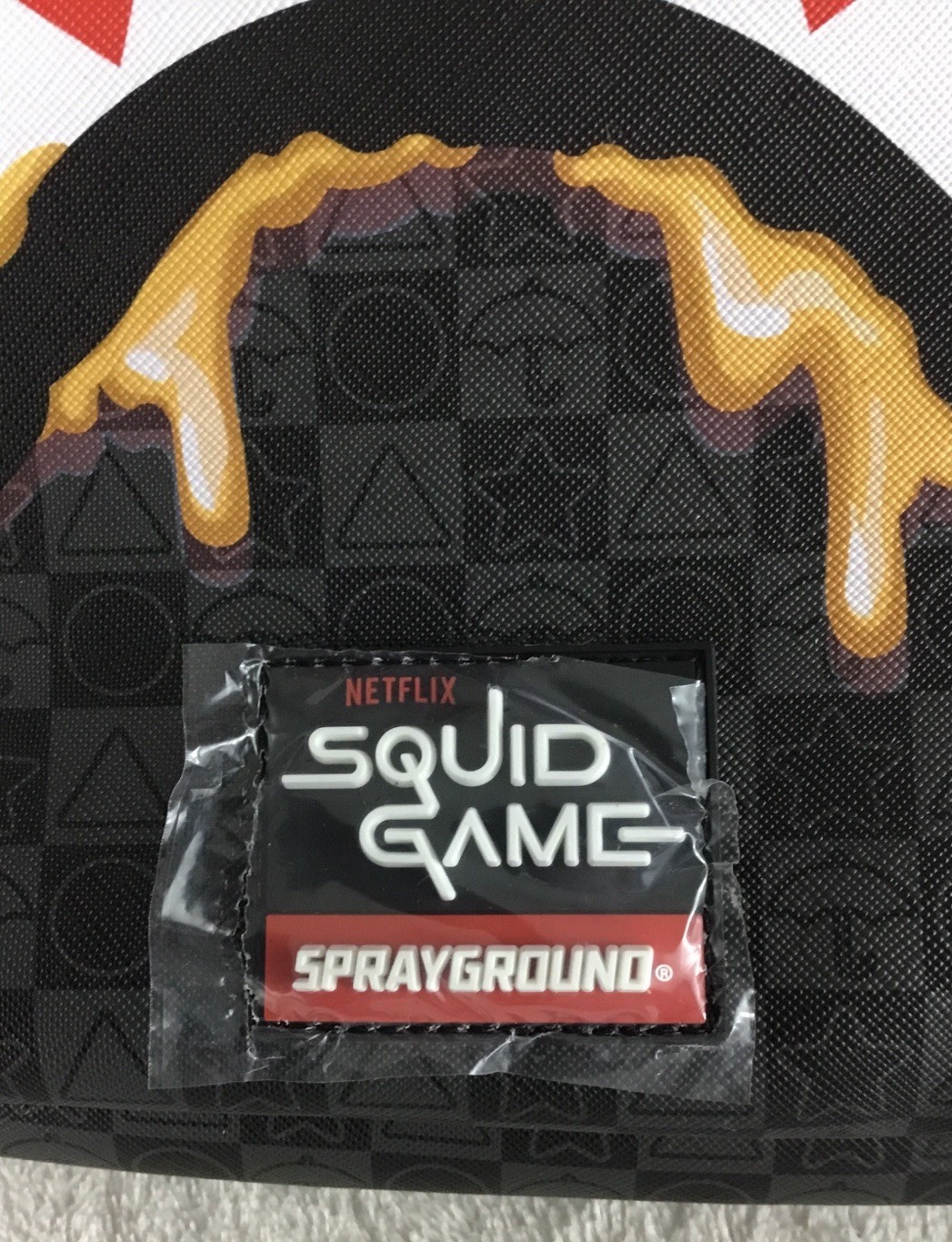 Sprayground x Squid Game Henchmen Backpack Manager Soldier Worker Multicolor