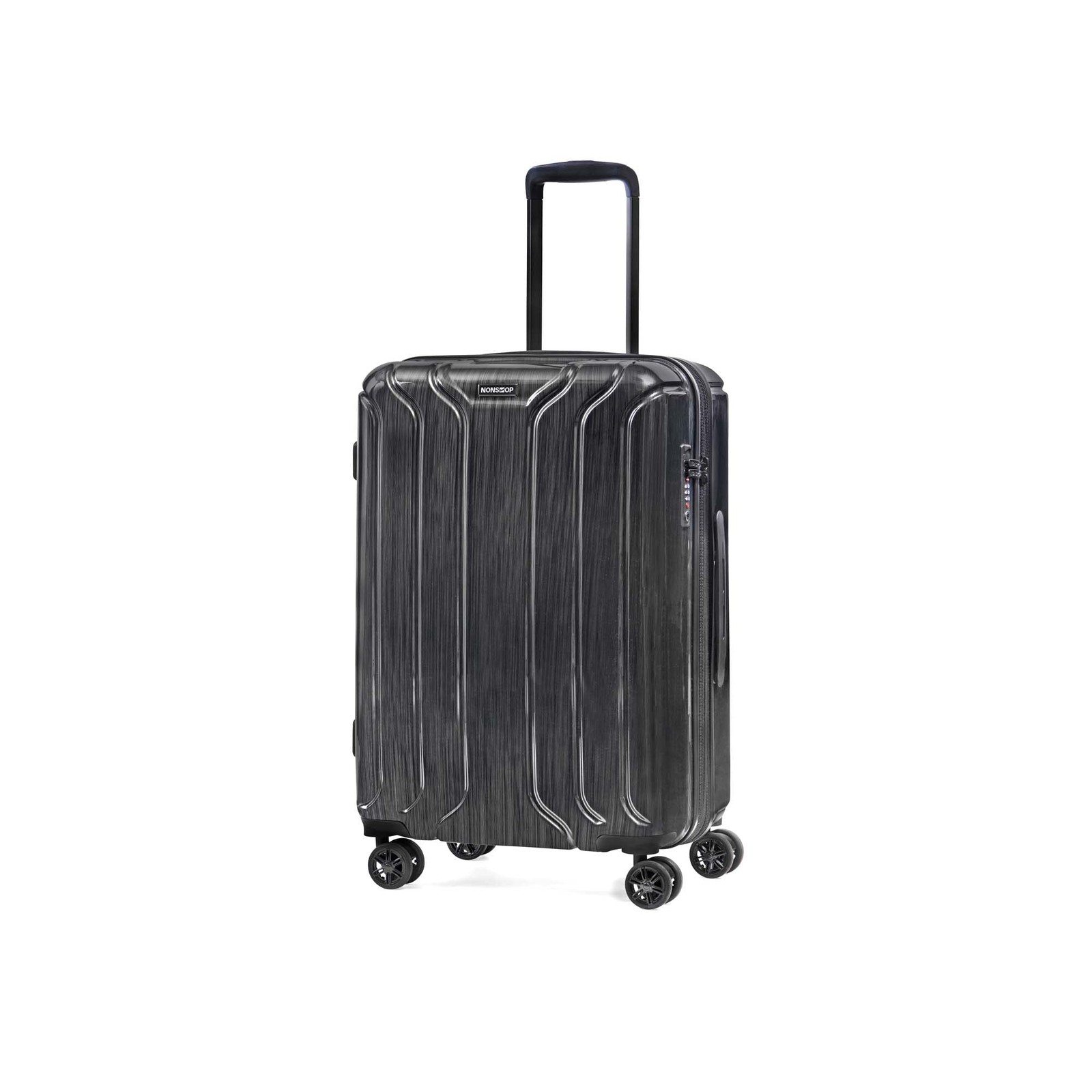 NONSTOP New York Elite Luggage Expandable Spinner Travel Suitcase 3 Piece U2