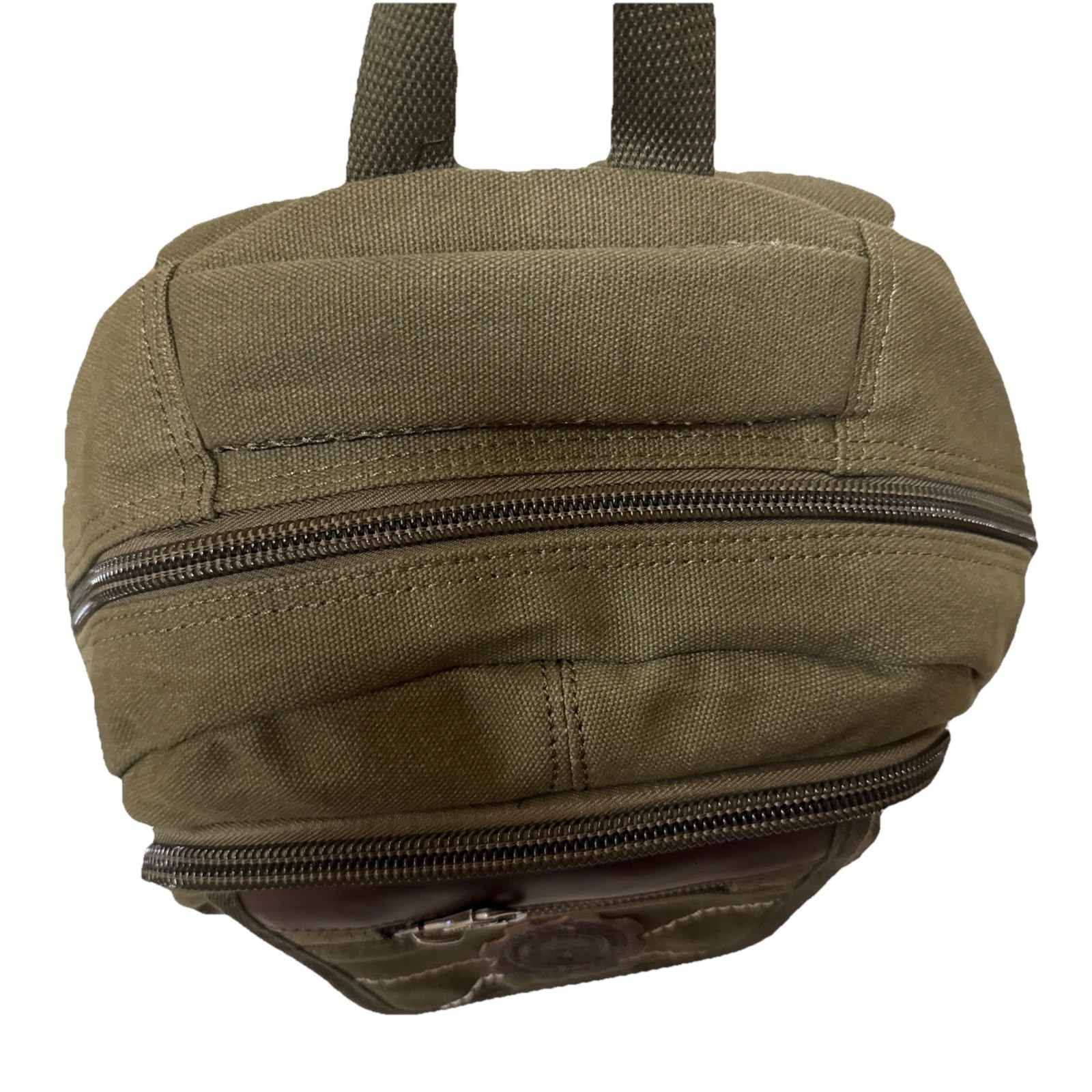 Kaukko Men Canvas Backpack Rucksack Bag Camping Travel School Satchel Outdoor