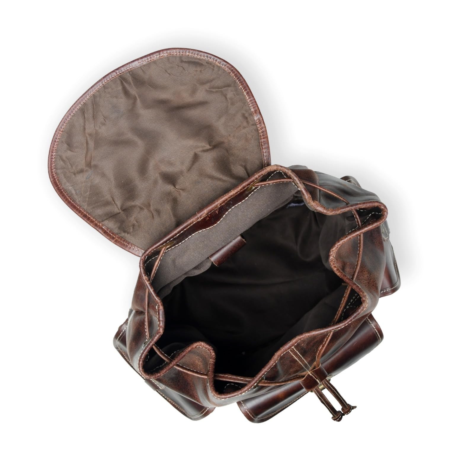 Handmade Genuine Leather Backpack for Men & Women Vintage Unisex College Back…