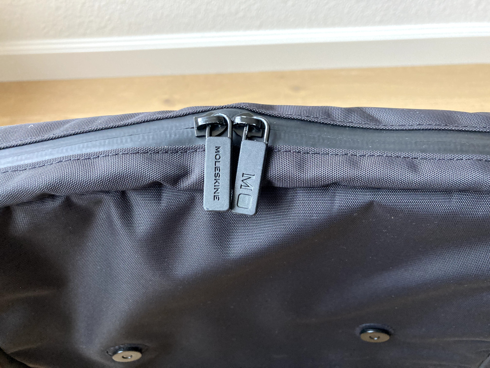 MOLESKINE Black Slim Backpack, METRO Collection, Modern Lightweight Bag $159