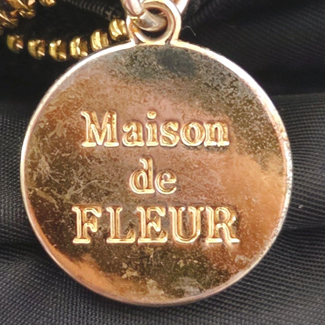 Maison de FLEUR Ribbon Satin Bag