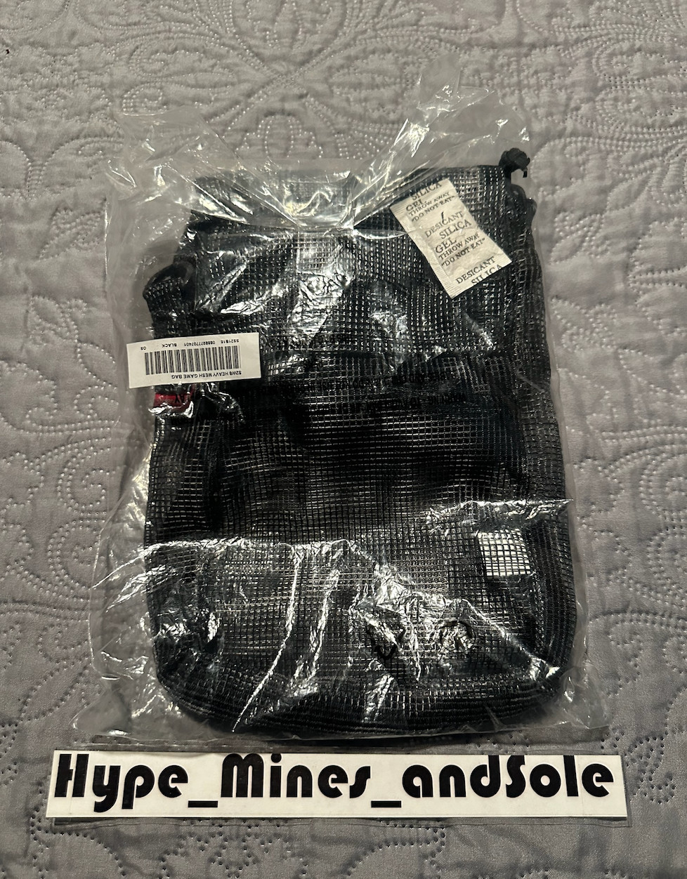 NWT Supreme South2 West8 Heavy Mesh Game Bag – Black