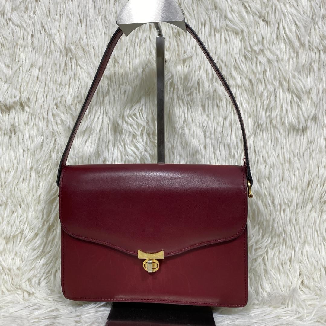 Morabito Shoulder Bag Women’s Leather 15cm x 21.5cm Slim Crossbody Purse