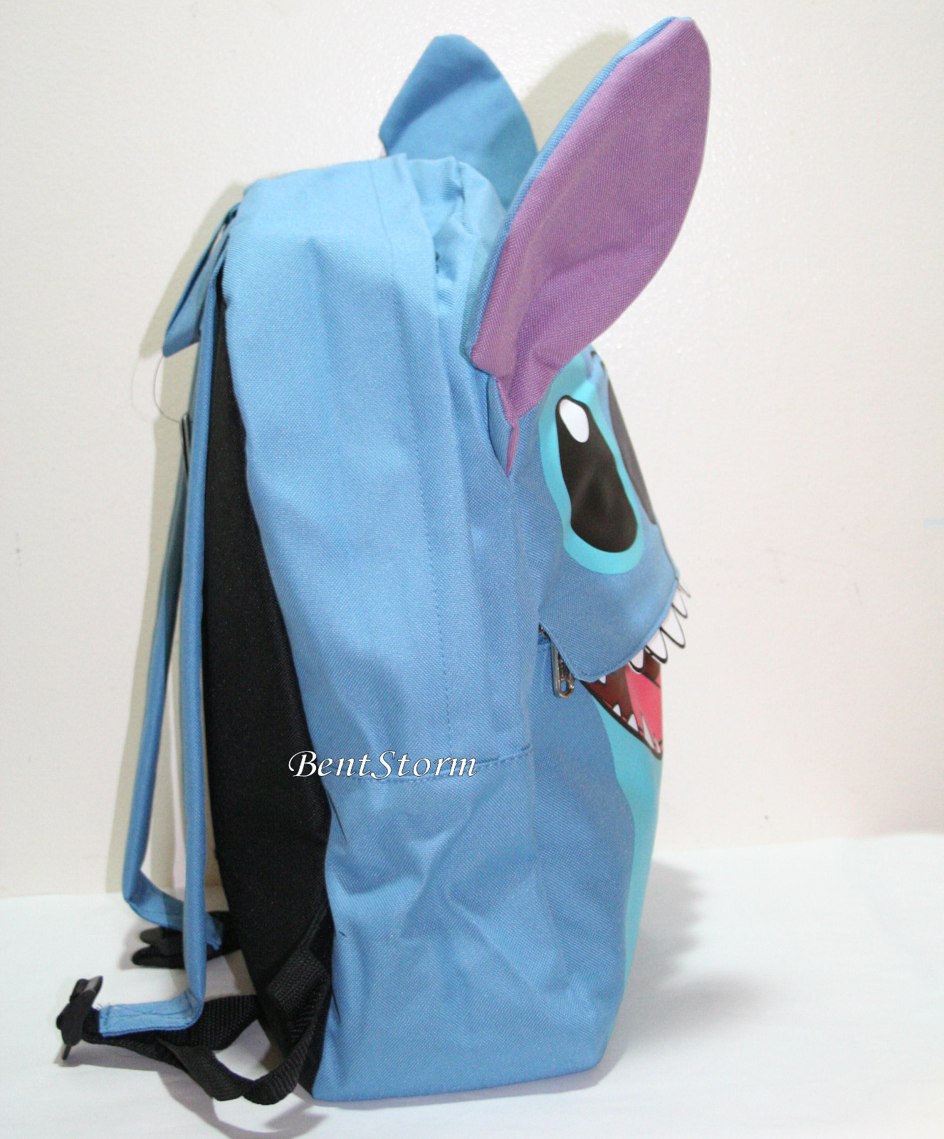 2016 Disney Loungefly Lilo & Stitch FACE Teeth Ears Backpack School Book Bag NEW