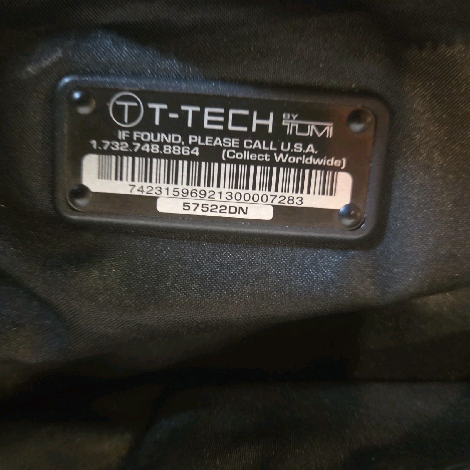Tumi T Tech Blue Messenger Laptop Essentials Bag EUC