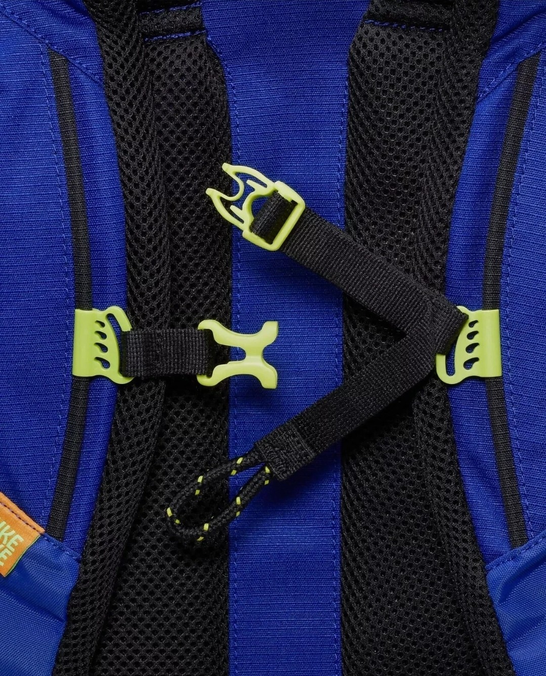 Nike Backpack (27L) DJ9677-455 Deep Royal Blue/Black/Atomic Green Adult Kids