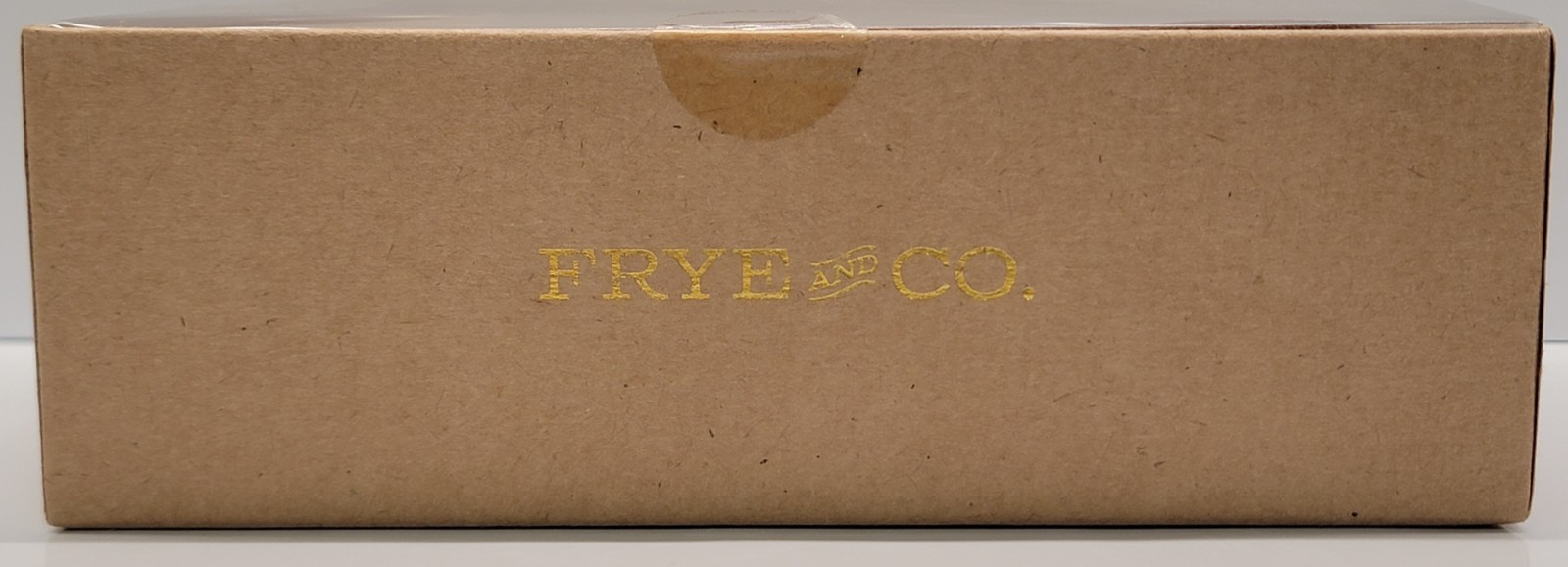 Frye and Co. Vegan Leather Tech Storage Case New In Box 8×4.5″ Brown