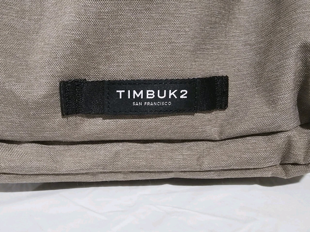 Genuine Timbuk2 San Francisco Brown Padded Back Pack Excellent Condition