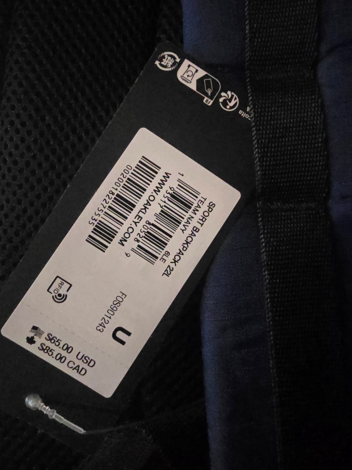 Oakley Sport Backpack 22L Team Navy