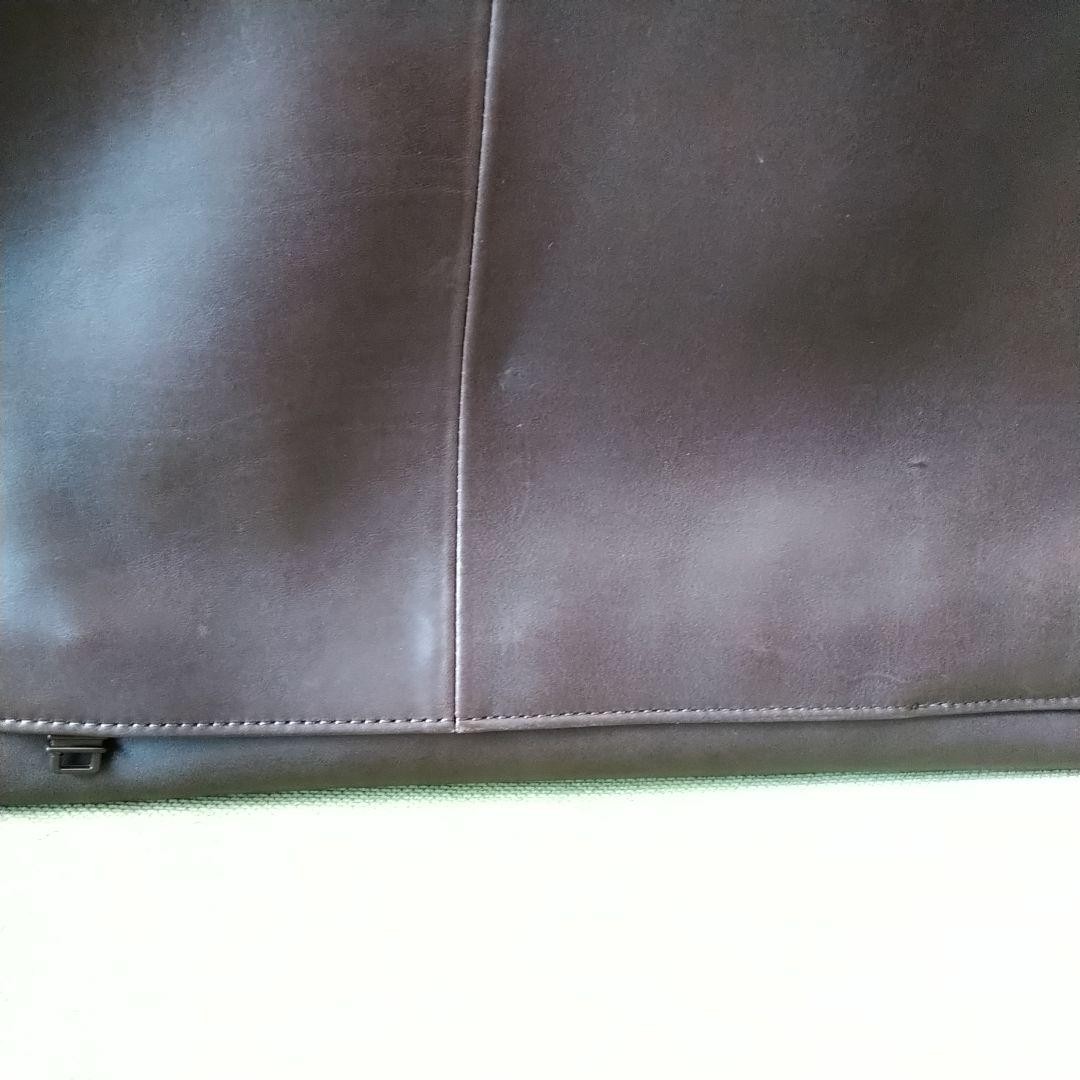 TUMI Genuine Leather Business Bag Brown 32.5cm x 42cm x 12cm