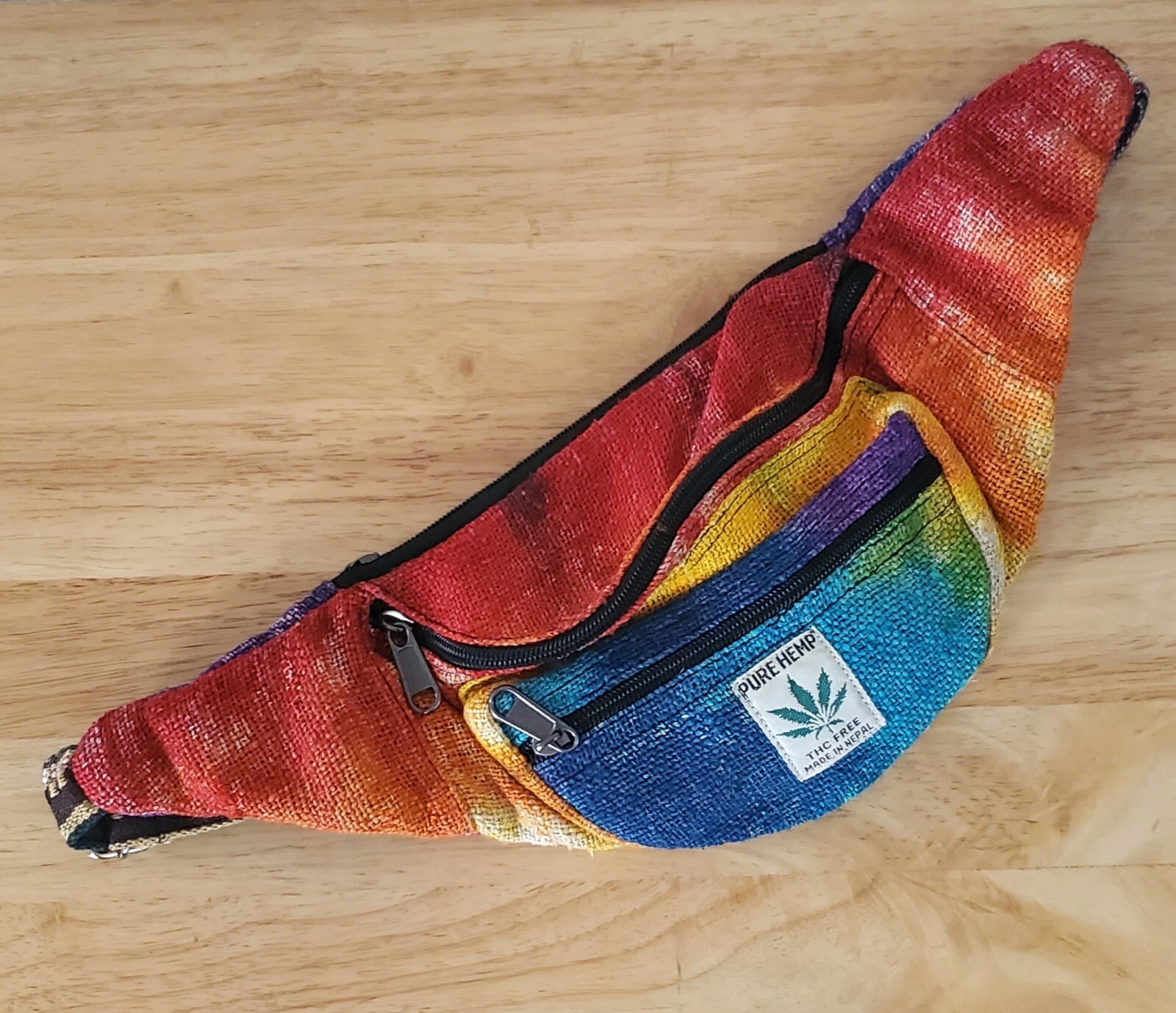 Tie Dye Hemp Fannypack