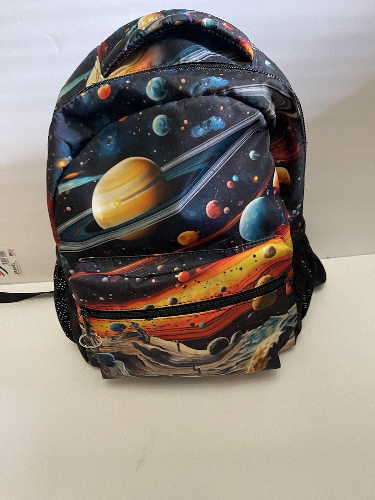 Feifeiyu Outer Space Galaxy Universe Planets Travel Laptop Backpack Pre-owned
