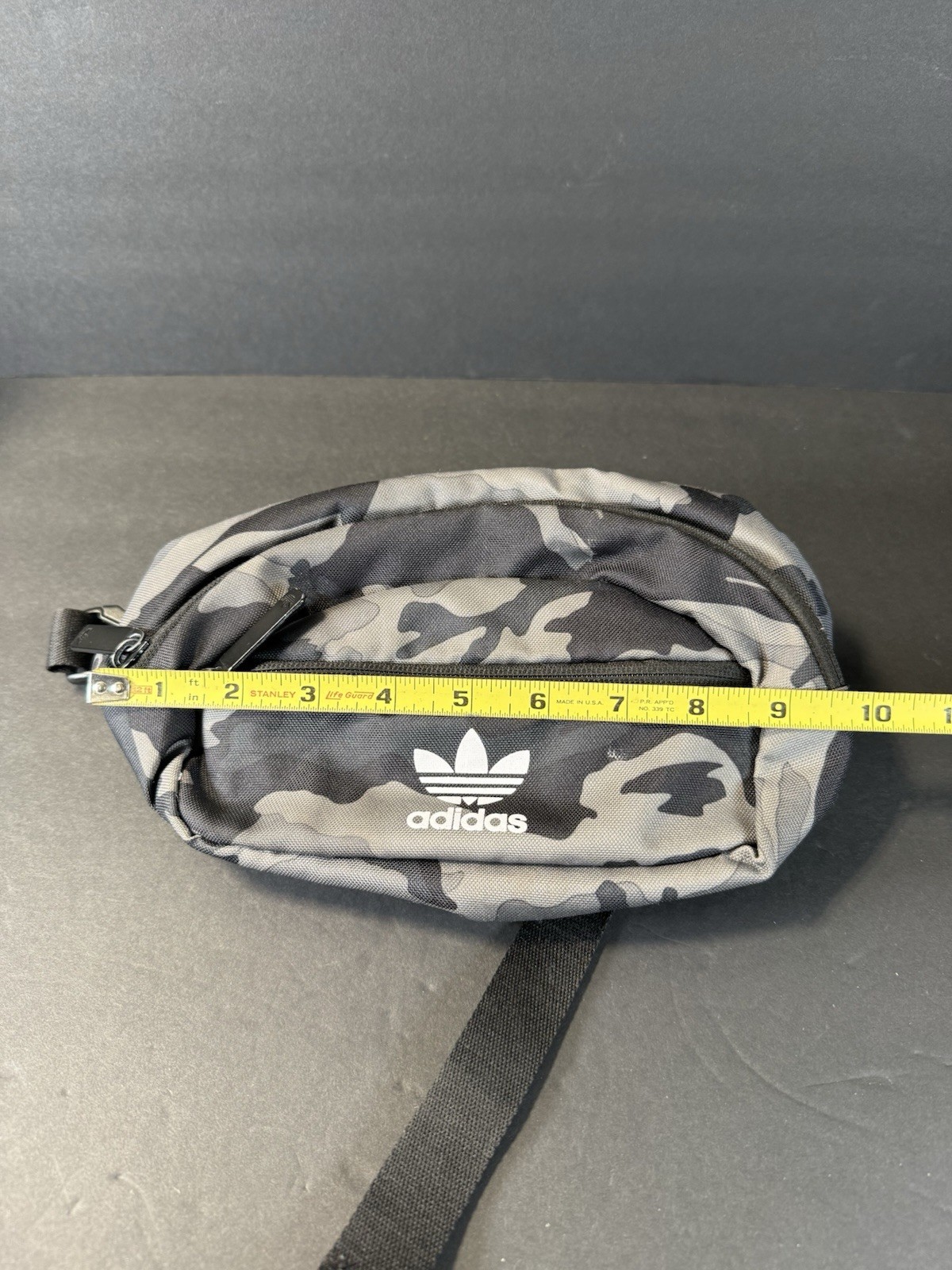 Adidas Originals Unisex National Night Gray/Camo Adjustable Fanny Pack Bag Waist