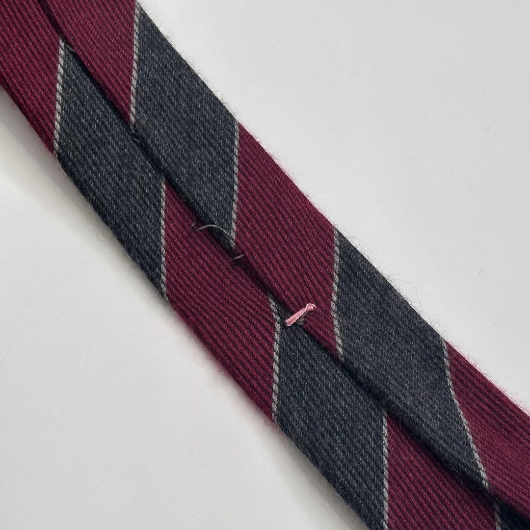 LUIGI BORRELLI Cashmere Tie 9.4cm Blade Used Condition