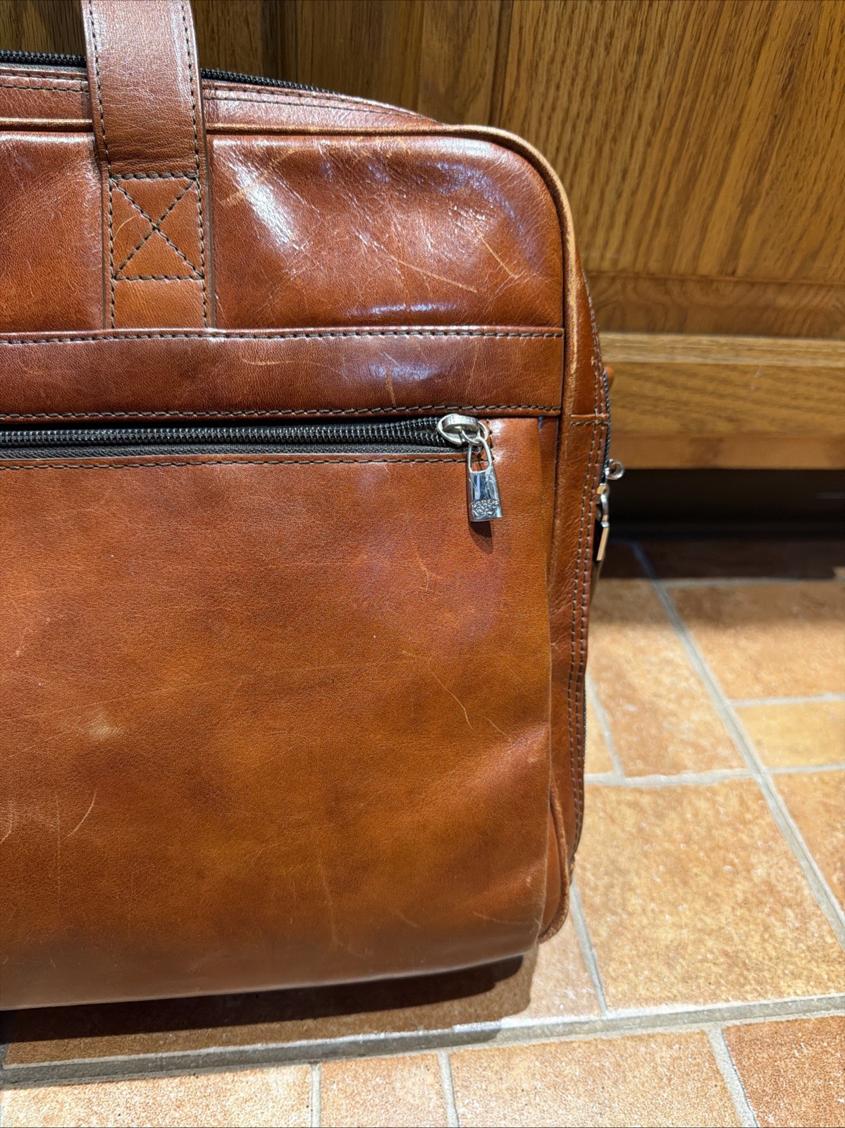 Bosca Brown Men’s Briefcase