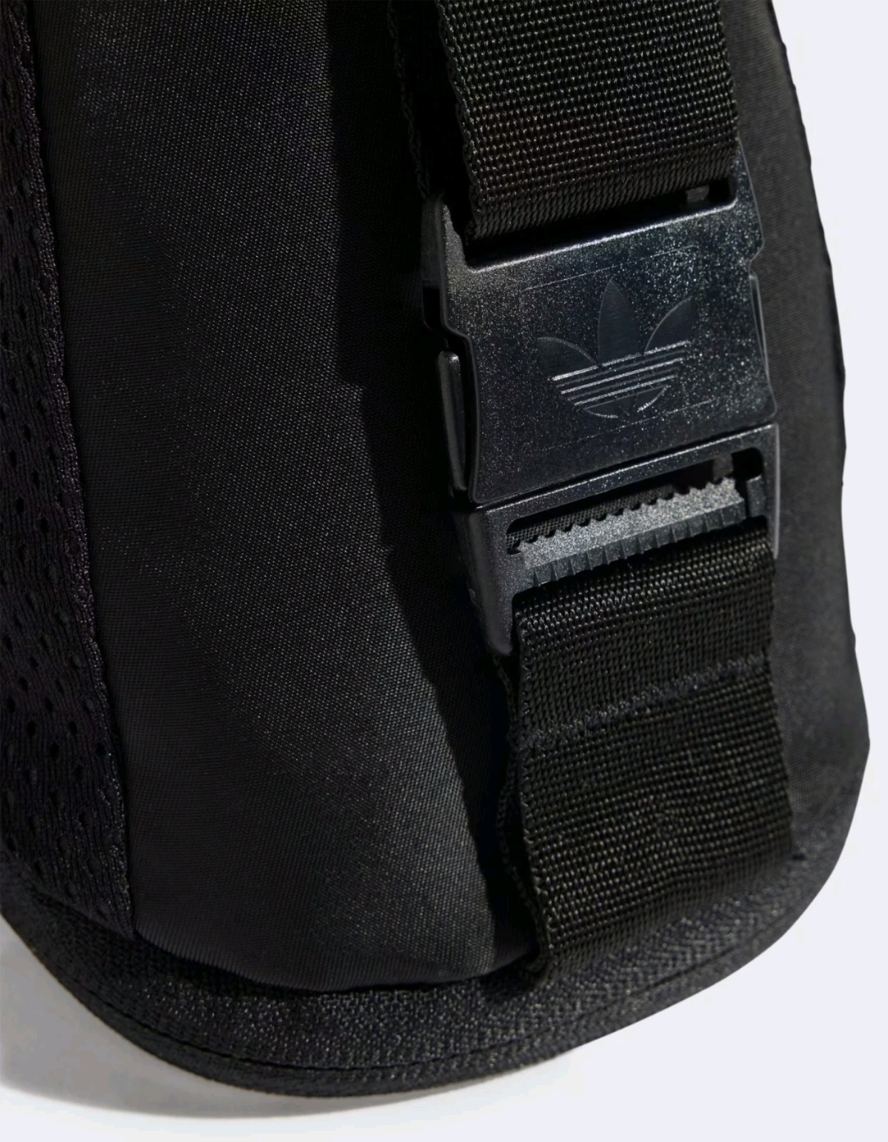 Adidas Adicolor Small Black Sling Bag Unisex Crossbody Adjustable Strap Zipper