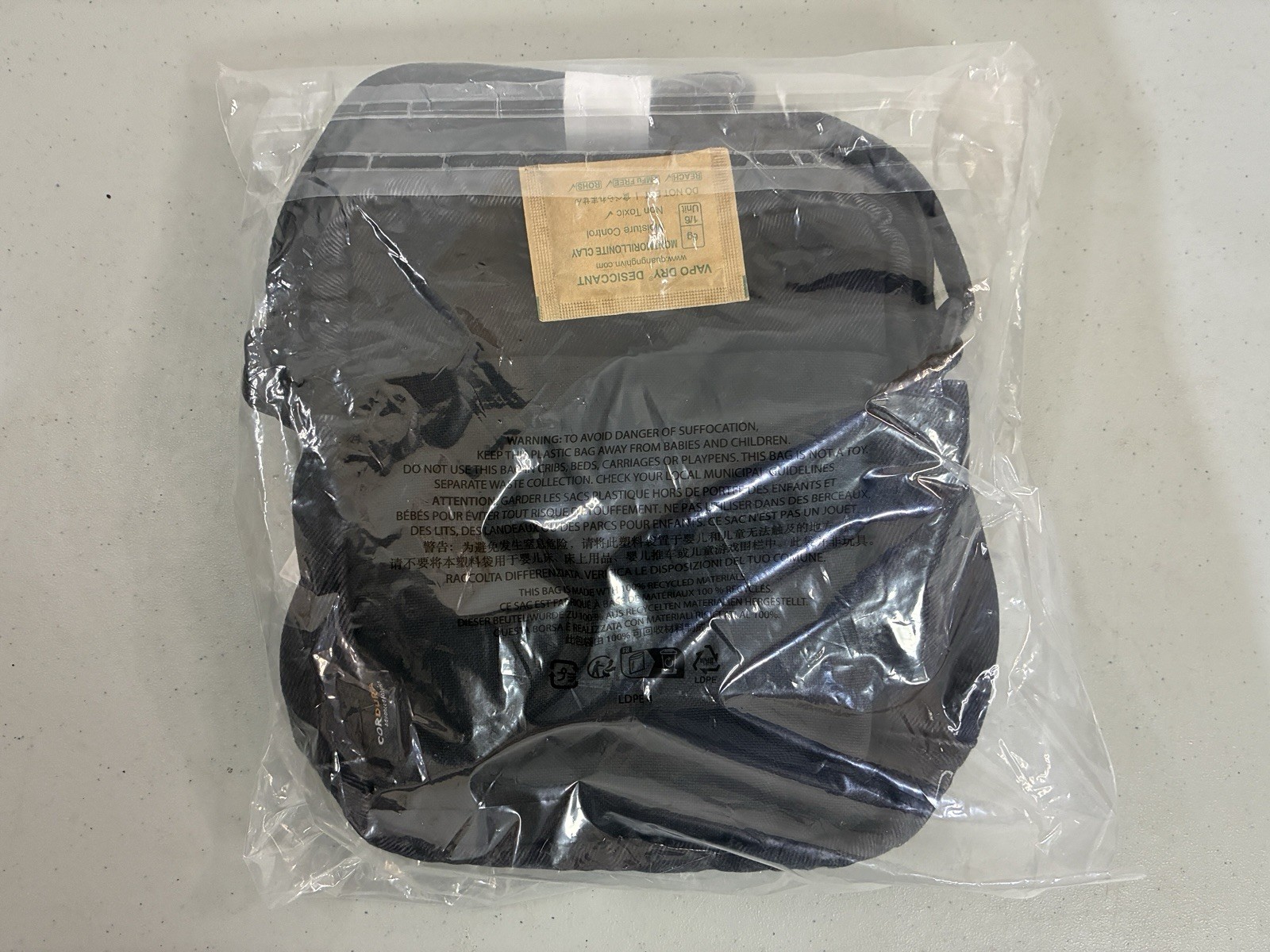 Supreme Denim Shoulder Bag FW25 Black – Brand New