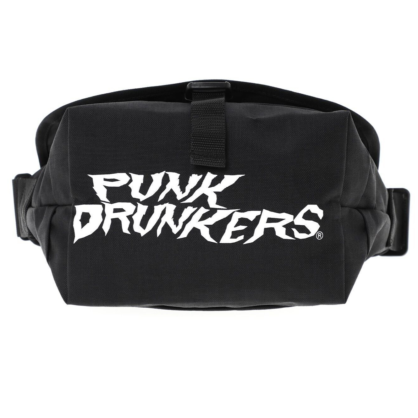 Manhattan Portage Messenger Bag JR Flap Zipper Pocket PUNK DRUNKERS JAPAN NEW