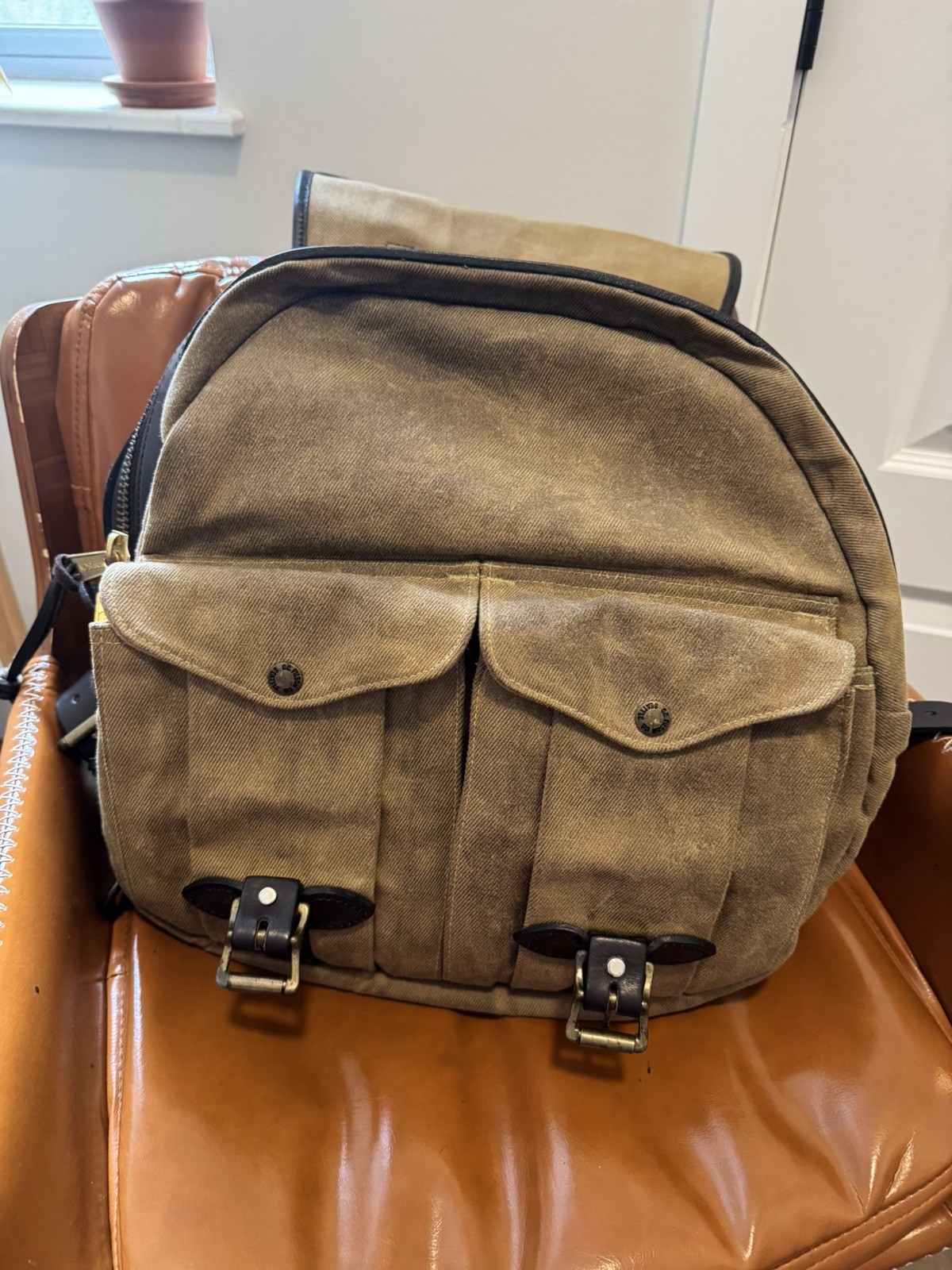 Filson Rucksack Twill Backpack – Tan