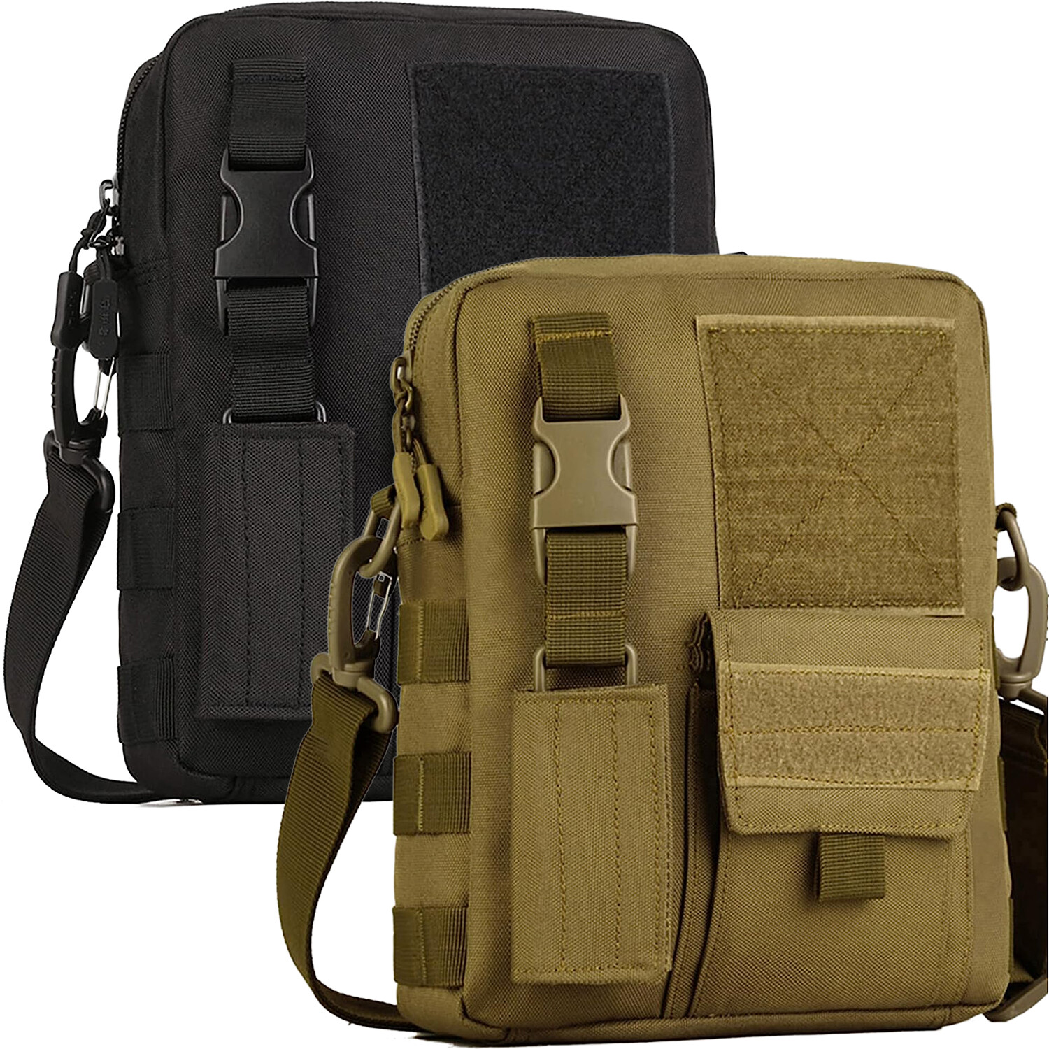 Outdoor Small Canvas Messenger Bag Tactical Classic Vintage Shoulder Casual Pack